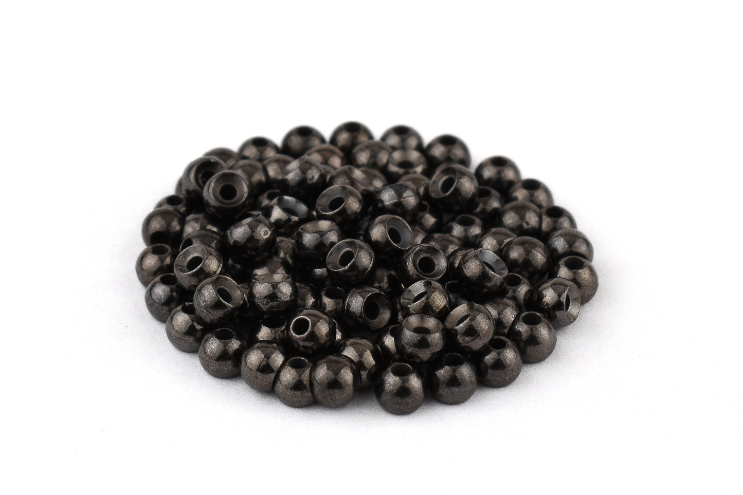 Black Nickel Countersunk Tungsten Beads (50 Pack)